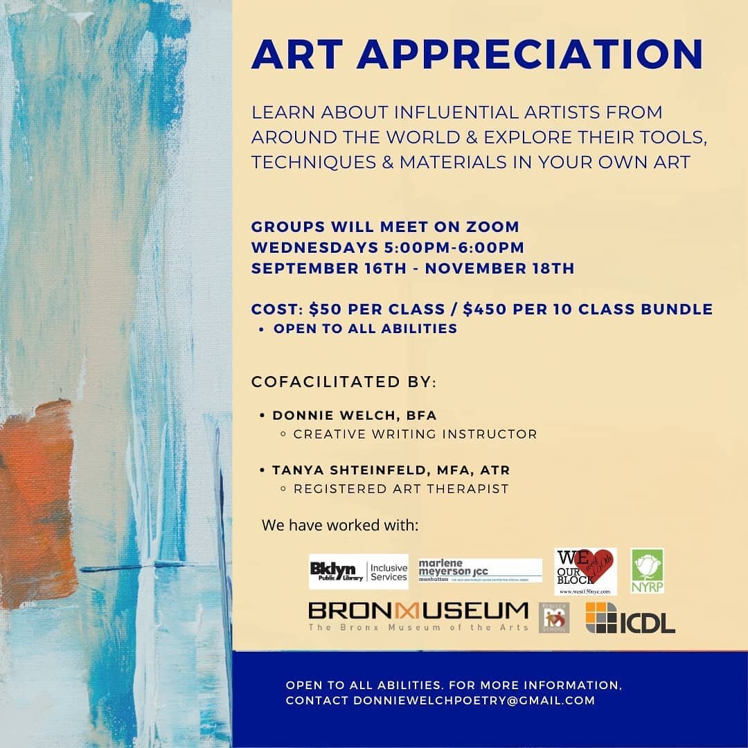 Tonight! A virtual class looking at the careers of artists from acx the world (Frida Kahlo tn) &amp; using their techniques to inform our own practices. DM me or follow the link in bio to join me &amp; @tshteinfeld 🖼